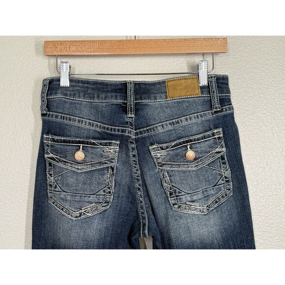 Daytrip Virgo Bootcut Womens Jeans Size 26 L Tall Long Buckle Denim Western Rock - Picture 6 of 13
